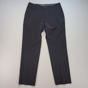 Ben Hogan Golf Pants Mens 36x32 Black Performance Flat Front Athletic
